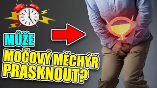 Co se stane, když zadržujete moč příliš dlouho? Může vám prasknout močový měchýř?