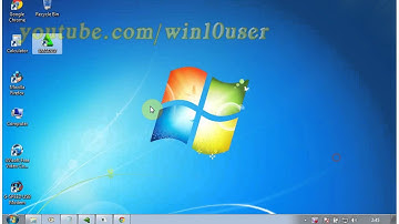 Windows 7 Ultimate Tips : How to keep icons from moving