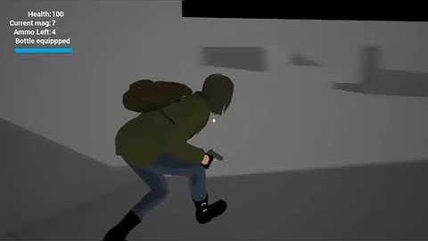 UE4 Third person stealth action zombie game prototype