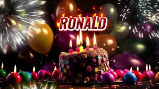 HAPPY BIRTHDAY RONALD 🎈