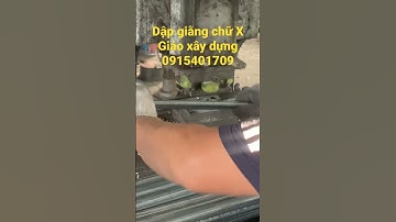 Dập giằng giáo hoàn thiện bằng máy đột dập #maydotdap  #shorts