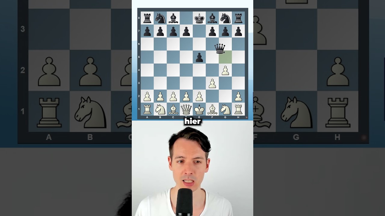 Das schnellstmögliche Schachmatt! #schach