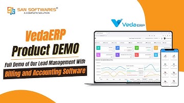 VedaERP Demo Video: Lead Management + Billing Software