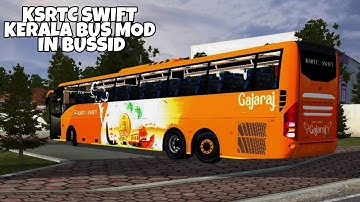 KSRTC SWIFT GAJARAJA Bus Mod In Bus Simulator Indonesia - Bussid Bus Mod - Bussid Car Mod - Bussid