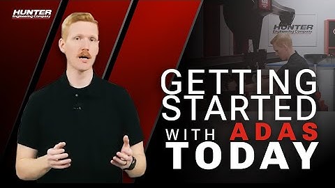 Getting started with ADAS calibrations