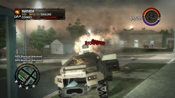 Saints Row 2 - PS3 - Mayhem - Red Light Level 4 (Blind, Hardcore Difficulty)