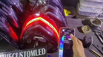 cara setting stop lamp rgb aplikasi LED lamp