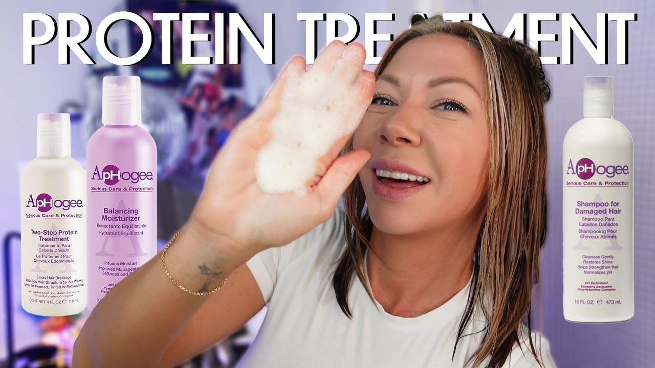 как использовать двухэтапную протеиновую терапию Aphogee от Sally's