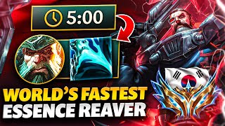 I Got The FASTEST Essence Reaver EVER In A Full Challenger Lobby...