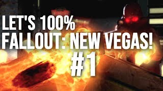 Let's Play Fallout: New Vegas Part 1 - The 100% Playthrough!