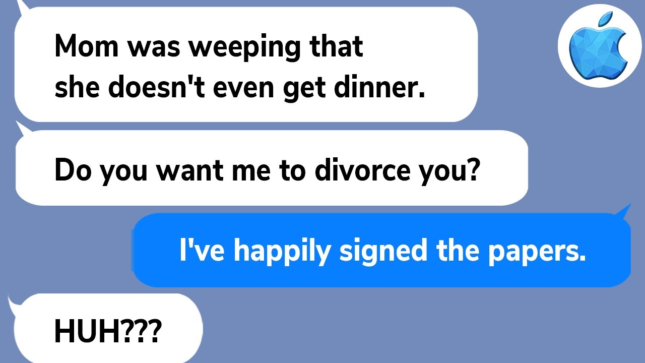 【Apple】My husband believed my MIL's lie and handed me a divorce paper so I signed it but he told...