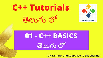 01 - C++ Basics in Telugu || Learn C++ in Telugu
