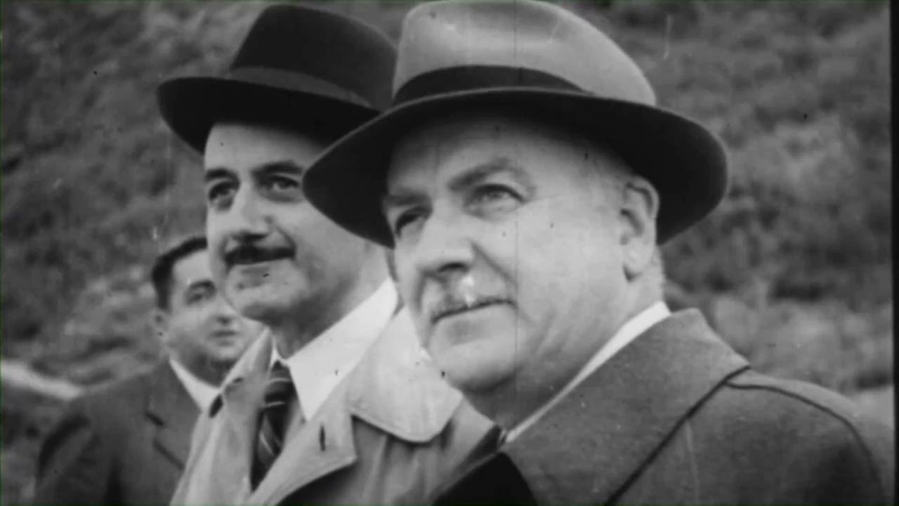 Grandes viaductos ferrocarril Cuenca Utiel 1947