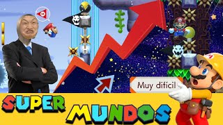 LA DIFICULTAD AUMENTA DE FORMA EXPONENCIAL 📈🤯 - MUNDOS SUPER EXPERTOS - SMM2 - ZetaSSJ