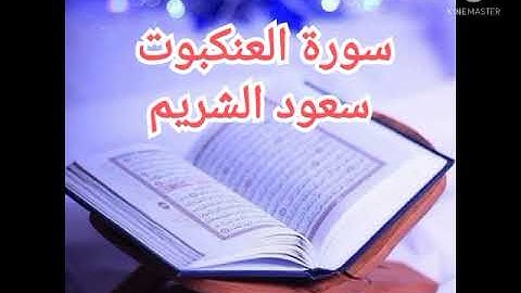 29 - سورة العنكبوت | سعود الشريم
