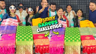 Saree Diwali Special Game Funny Challenge With Family