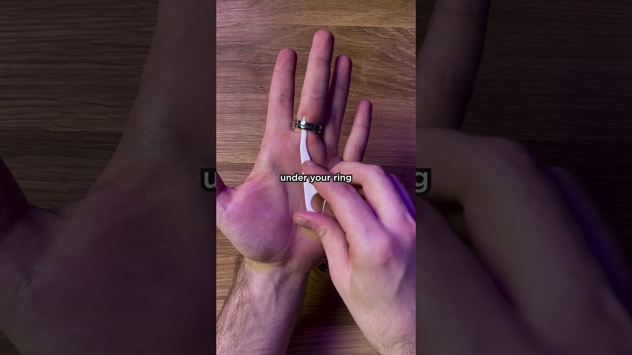 How To Easily REMOVE A STUCK RING From Your Finger AT HOME 