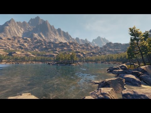 Unreal Engine 4 mountain environment - Foliage/Landscape test (Made in 2 days)