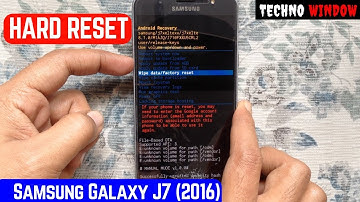 Samsung Galaxy J7 (2016) HARD RESET