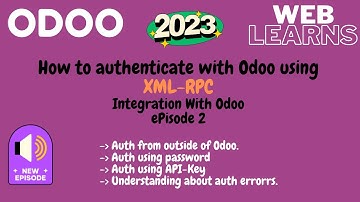 Odoo Externe API-authenticatie | Externe apps veilig verbinden | Odoo API-inloghandleiding