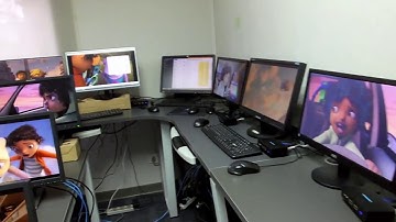 Africa Lets go---30 vCloudPoint S100 zero clients running a 1080p video on an i7 computer