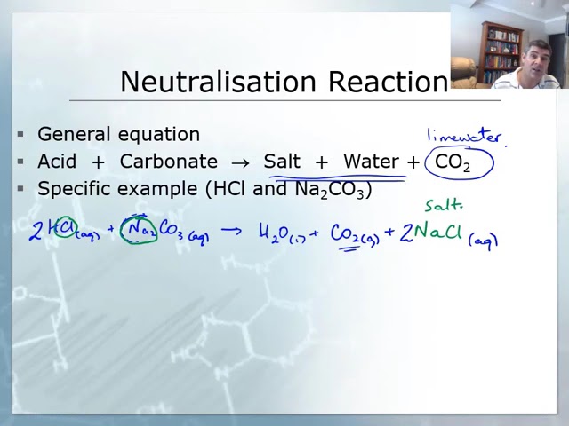 Acid + carbonate neutralisation | Acids and bases | meriSTEM