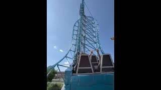 Take a ride on MR FREEZE at SixFlags Over Texas