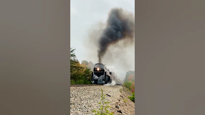 Shenandoah Valley Limited 611 Norfolk Western Steam Engine #steamengine #trains #antique #fall