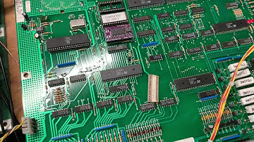 Data East Jurassic Park MPU Test