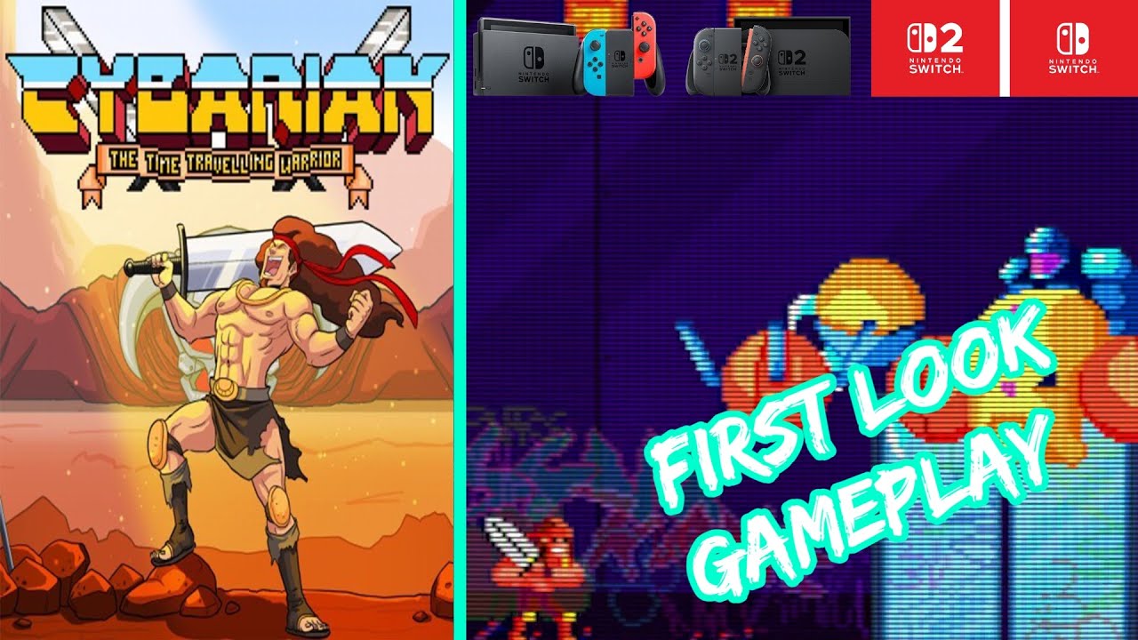 Cybarian: The Time Traveling Warrior – Nintendo Switch / Switch 2 Gameplay