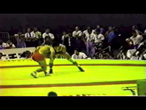 1990 Senior World Championships: 68 kg France vs. Kosei Akaishi (JPN)