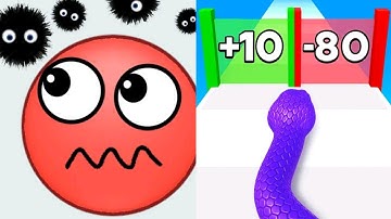 Hide Ball VS Snake Run Race IOS Android PST Gameplay