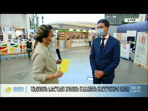 იუსტიციის სახლებში ვიზიტის დაჯავშნის თაღლითური გეგმა