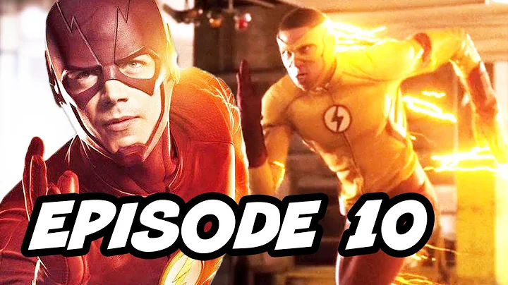 The Flash Season 3 Episode 10 - TOP 10 WTF and Easter Eggs