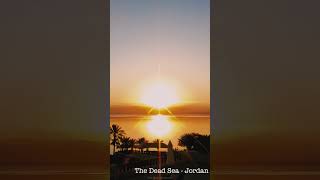 Magical Dead Sea Sunset غروب شمس البحر الميت