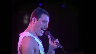 Who Wants To Live Forever - Queen Live In Wembley Stadium 11th July 1986 (4K - 60 FPS)