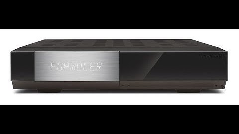 formuler F1 KODI 17 mit openATV 6.0