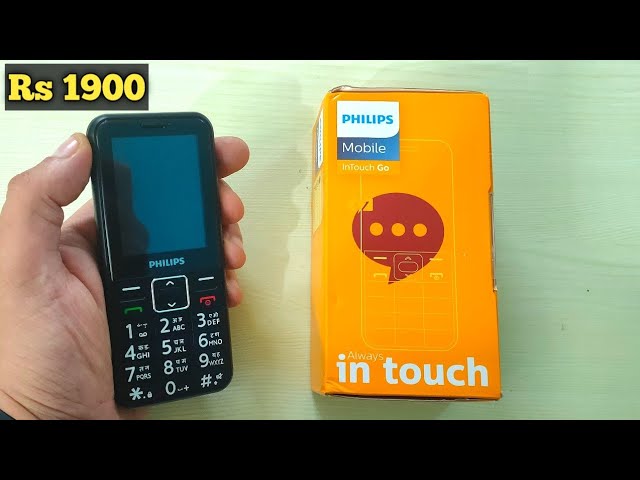 Philips Xenium Phone || Philips In Touch Series Mobile Phone