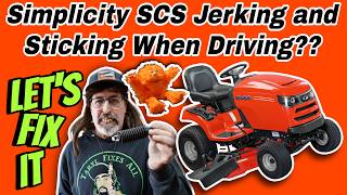 Simplicity SCS Mower Jerking & Drive Sticking? Let's Fix It