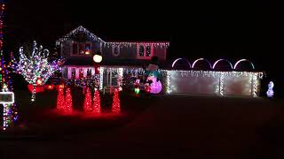2017 Christmas Light Show - Do You Want To Build A Snowman