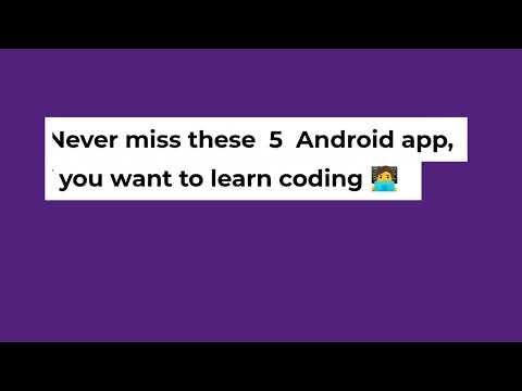 Android developers need a solid set of tools to bring their ideas to life.5 CODING APPS for ANDROID