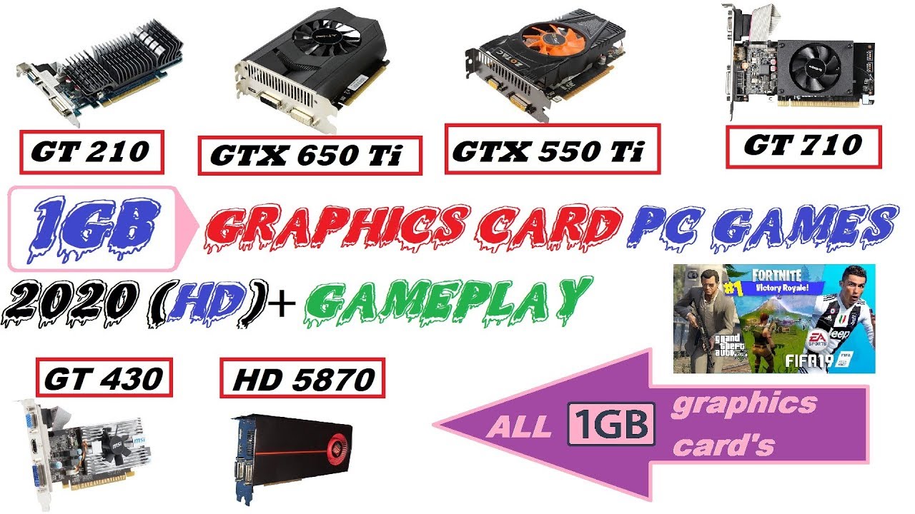 1GB Graphics Card PcGames 2020 (HD) YouTube