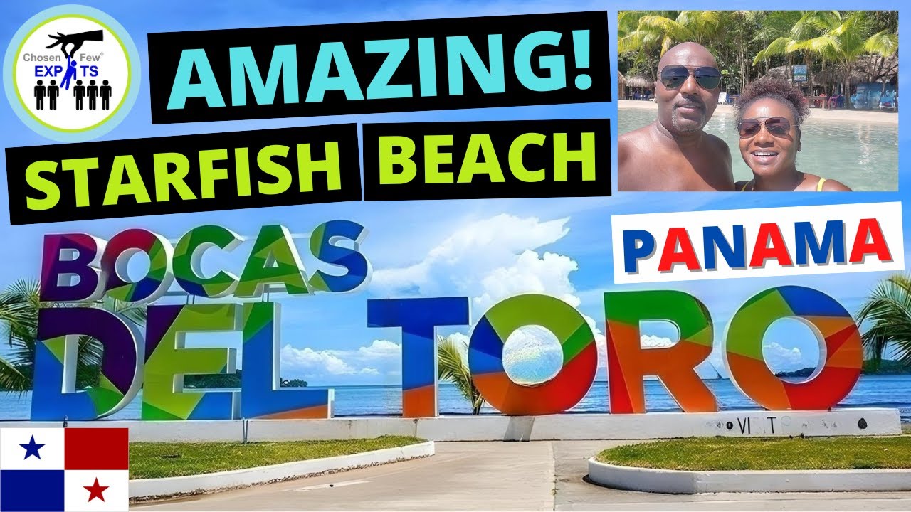 BOCAS DEL TORO AMAZING STARFISH BEACH! Living in Panama Move to