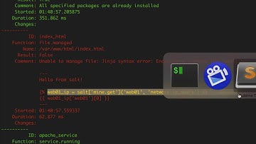 Learning SaltStack - Salt mine with jinja