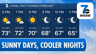 7 Weather Forecast, PM, Thursday, July 23