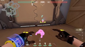 Alarmbot Killjoy can open teleport from outside. VALORANT