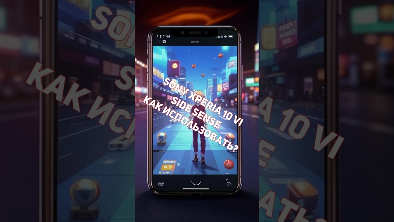 Sony Xperia 10 VI. SIDE SENSE как пользоваться этой функцией? 