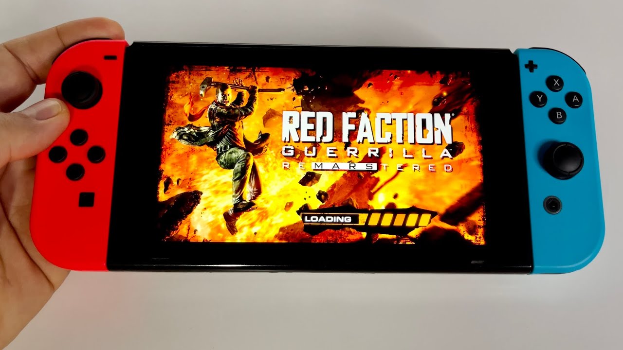 Red Faction Guerrilla Re-Mars-tered | Nintendo Switch handheld gameplay