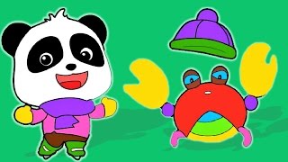 Little Panda's Drawing Board - Baby Learn Colors & Funny Coloring Kids Games screenshot 1