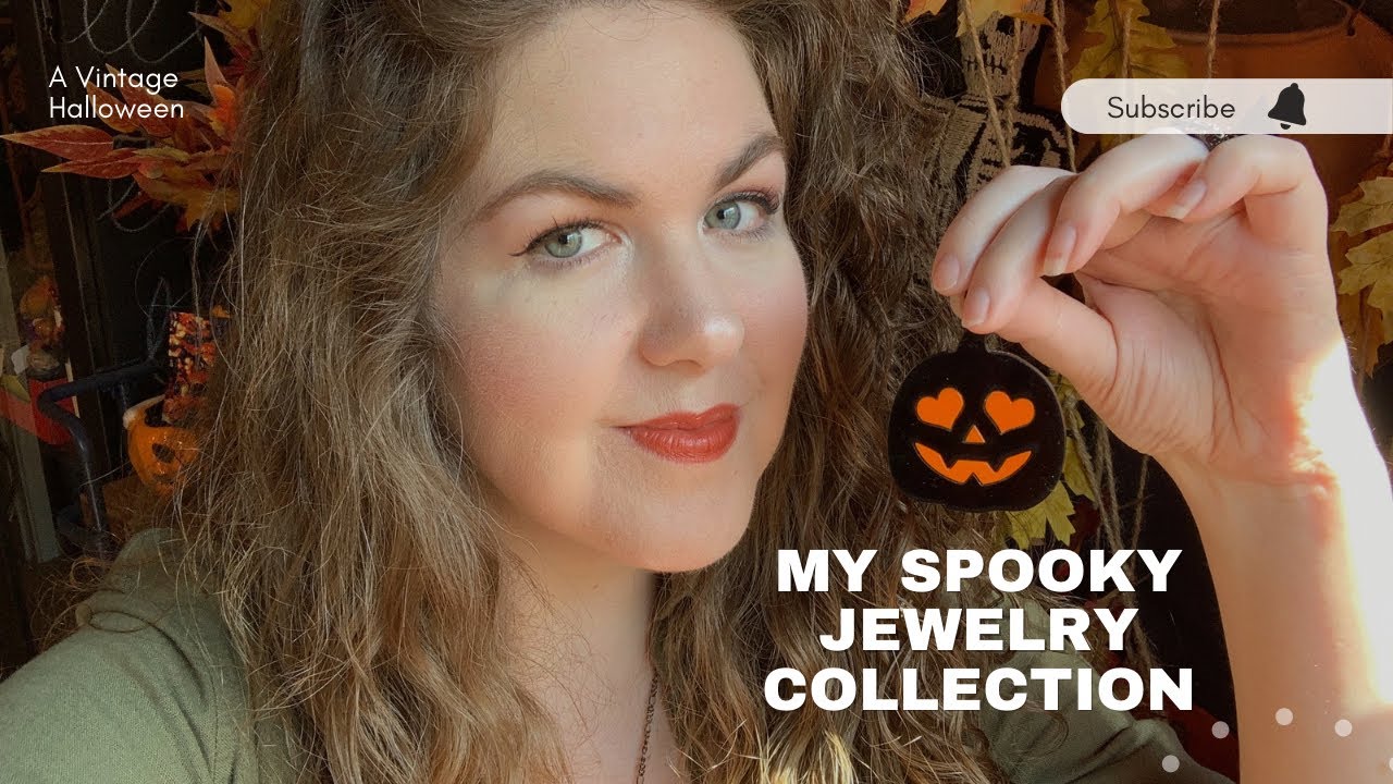 Spooky Style My Halloween Jewelry and Pin Collection YouTube